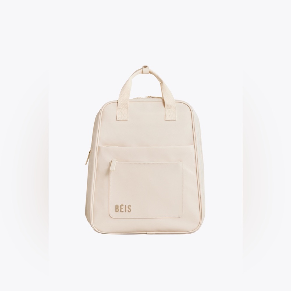 BEIS expandable backpack in BEIGE